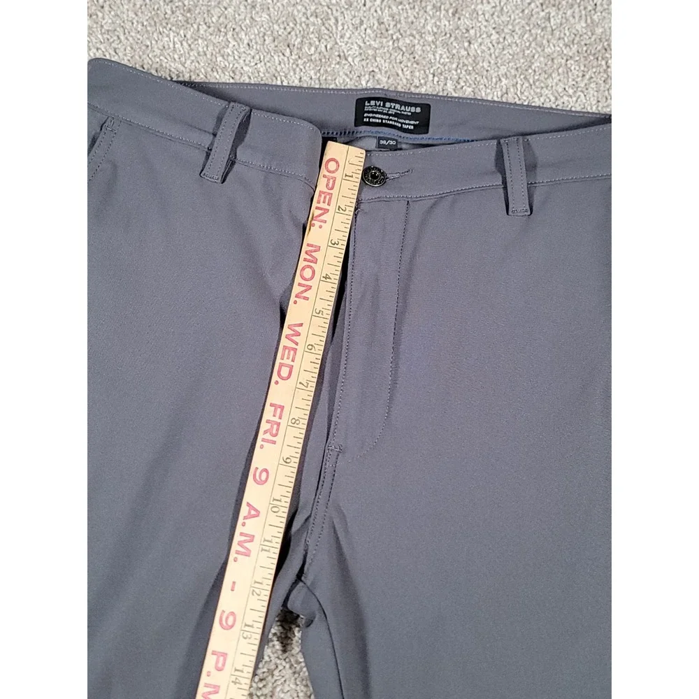 Levi's XX Chino Standard Tech Mens Pants 36x29* Performance Stretch Gray Office